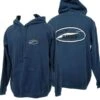 Hooded Original Logo In Blue Sweatshirt -Tide And Style HS1444776858