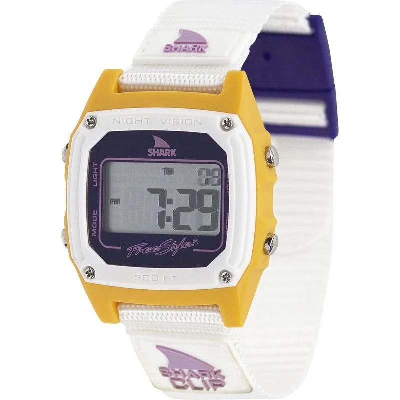 Freestyle Shark Clip Peach N Purple Watch 3 Freestyle Shark Clip Peach N Purple Watch