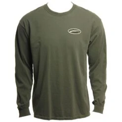 Original Logo In Olive Long Sleeve
