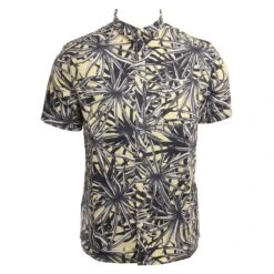 Quiksilver Bathursts Bats In Garden Glade (Gcc6) Woven Shirt