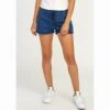 RVCA Valley Twill Lace Up In Navy Blue Shorts -Tide And Style HS1552000063