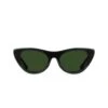 Flora In Green Sunglasses