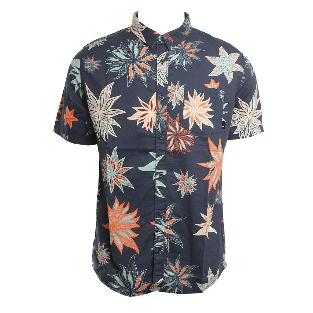 Quiksilver South Nights In Moonlit Ocean (Byk6) Woven Shirt 3 Quiksilver South Nights In Moonlit Ocean (Byk6) Woven Shirt