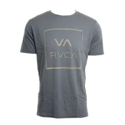 RVCA Unregistered In Blue Shirt