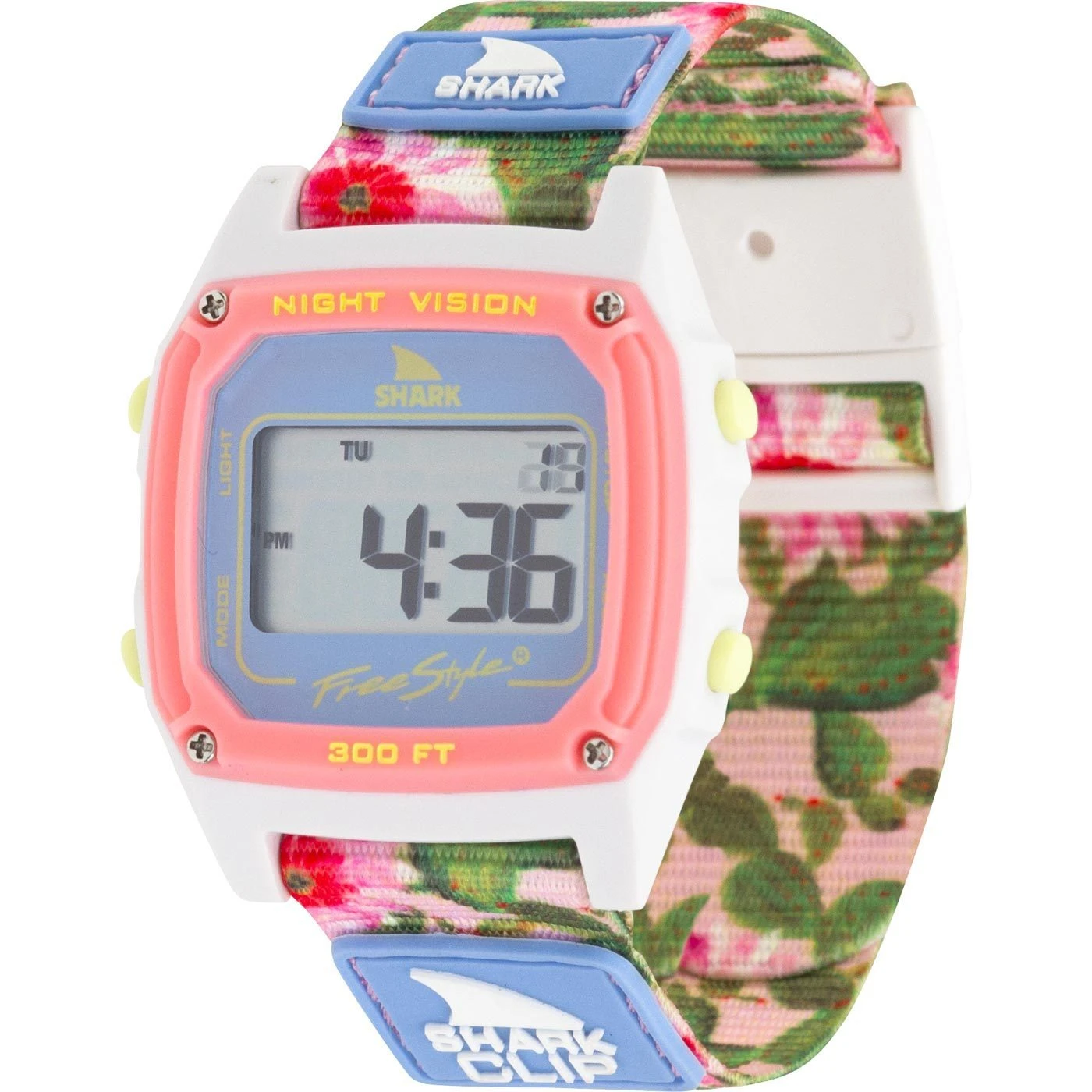 Freestyle Shark Clip Prickly Pear Pink Watch 3 Freestyle Shark Clip Prickly Pear Pink Watch