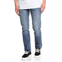 Quiksilver Denim Modern Wave Straight Fit Jeans In Aged (Bjqw)