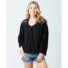 Rip Curl Hidden Shores Top In Black Shirt -Tide And Style HS1579137436
