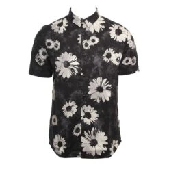 Quiksilver Daisy Spray In Black Woven Shirt