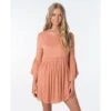 Rip Curl Sunrise In Peach Dress -Tide And Style HS1582662586