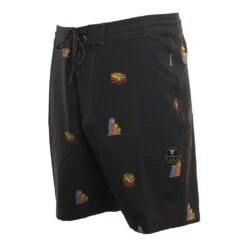 Vissla Outside Sets In Black Boardshort