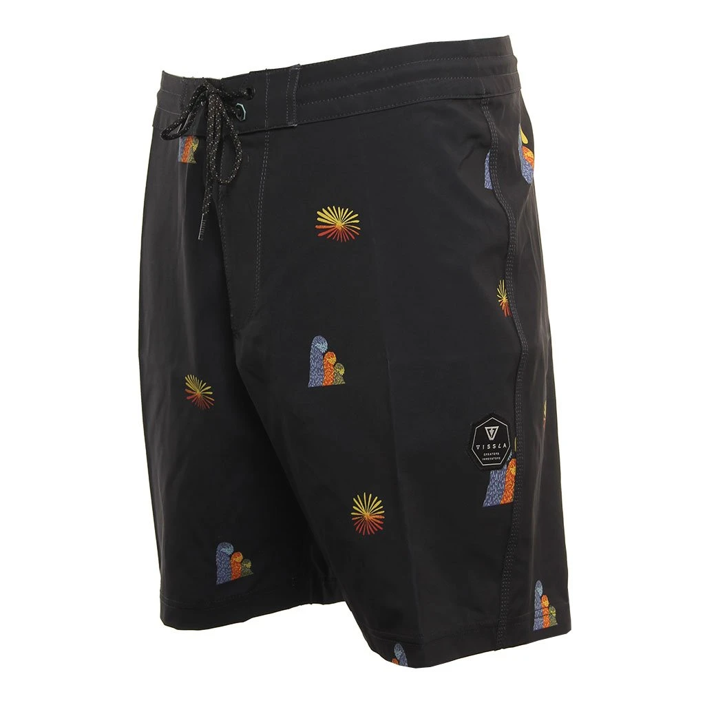 Vissla Outside Sets In Black Boardshort 3 Vissla Outside Sets In Black Boardshort
