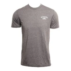 Rip Curl Back Door Mock Twist In Charcoal Shirt
