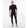 Rip Curl Dawn Patrol Short Sleeve Full Back Zip In Black Wetsuit -Tide And Style HS1583963417