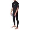 Rip Curl E Bomb Short Sleeve Full Zip Free In Black Wetsuit -Tide And Style HS1584034402