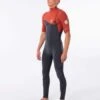 Rip Curl E-Bomb Zip Free Short Sleeve Fullsuit In Terracotta Wetsuit -Tide And Style HS1584464908