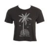 Palm And Sun Crop In Black Shirt -Tide And Style HS1586206072