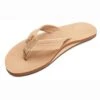 Single Layer Premier Leather In Brown Sandals -Tide And Style HS1587409803