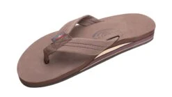 Double Layer Premier Leather In Expresso Sandals