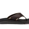 OluKai Kua'Aina In Black Sandals -Tide And Style HS1589837228