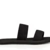 Sanuk Yoga Gora In Black Sandals