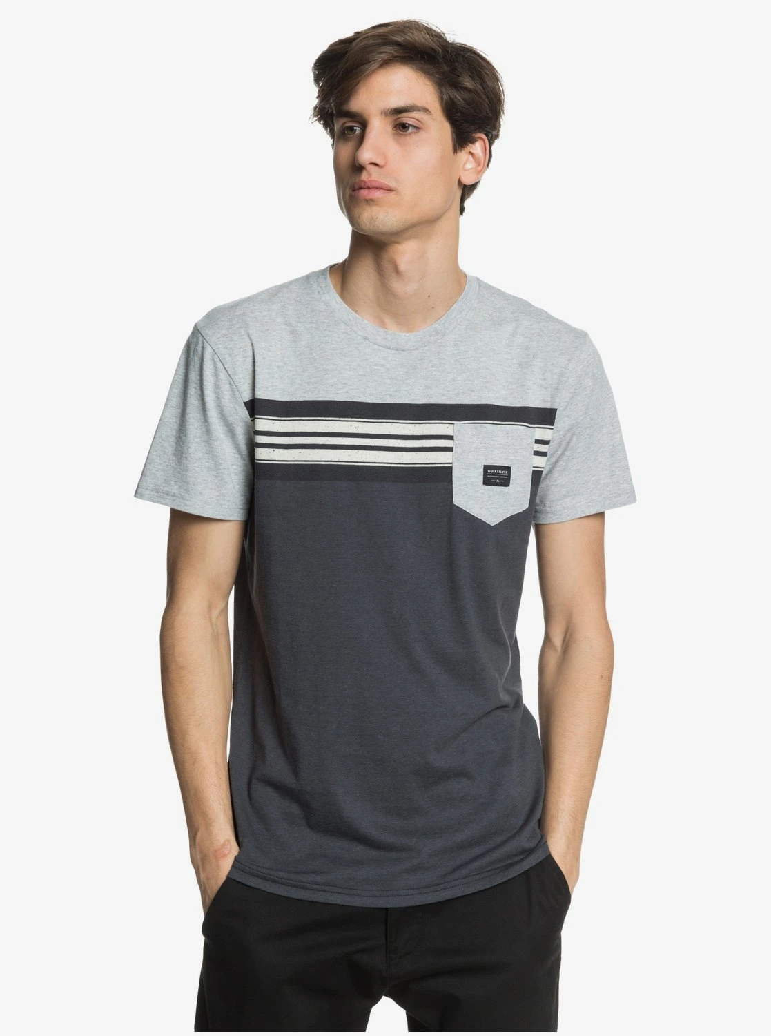 Quiksilver Holy Kiss Pocket In Holy Kiss Tarmac (Kta3) Shirt 3 Quiksilver Holy Kiss Pocket In Holy Kiss Tarmac (Kta3) Shirt