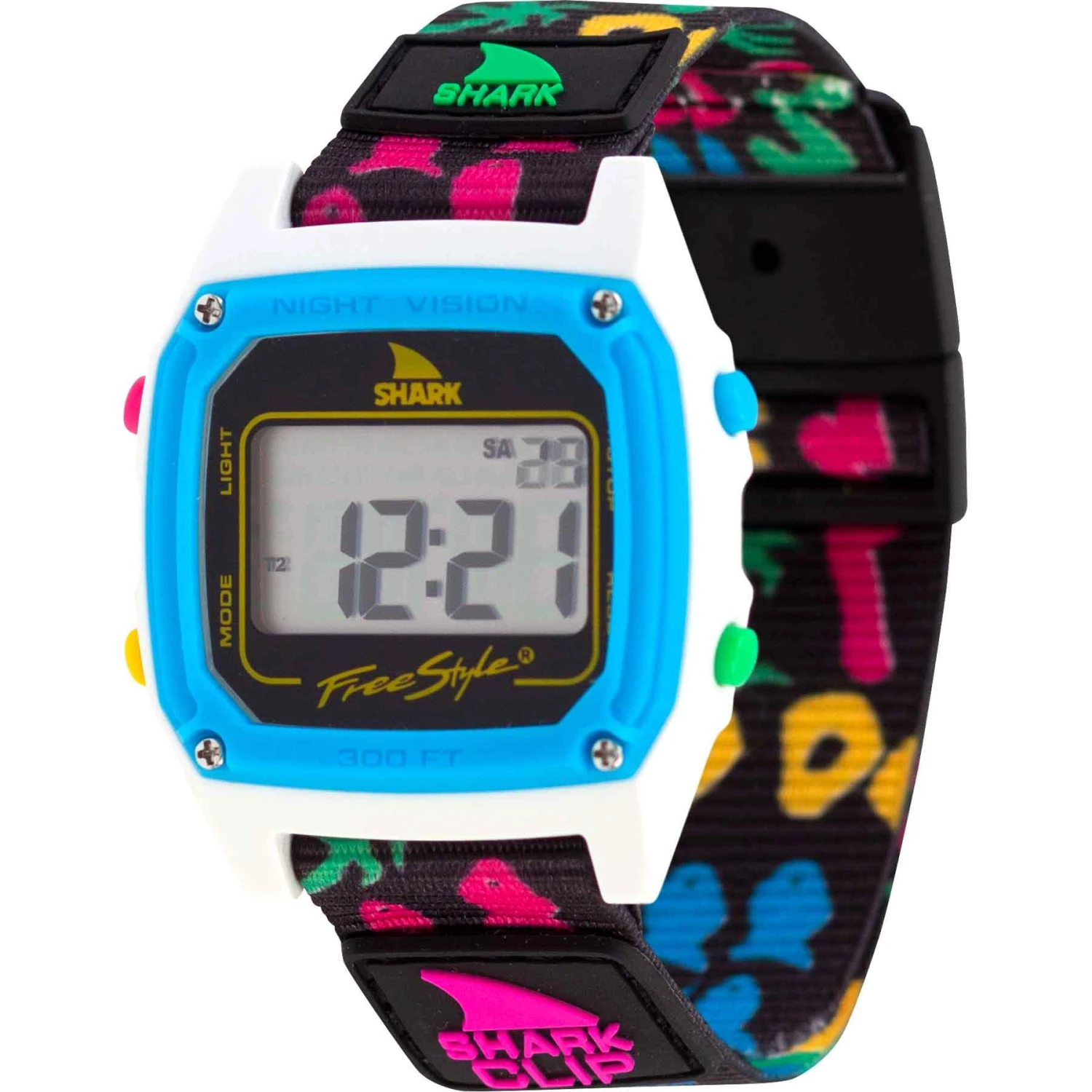 Freestyle Shark Clip Beach Bash In Multi Watch 3 Freestyle Shark Clip Beach Bash In Multi Watch