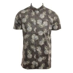 Rip Curl Caicos In Black Woven Shirt