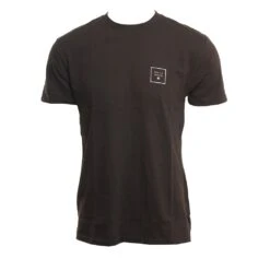 Billabong Stacked Fill In Black Shirt