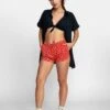 RVCA New Yume Floral In Paprika Shorts 2 RVCA New Yume Floral In Paprika Shorts -Tide And Style HS1599173544