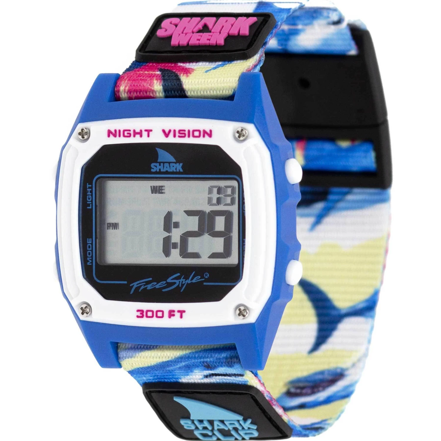 Freestyle Shark Clip Shark Week Miami Bites In Multi Watch 3 Freestyle Shark Clip Shark Week Miami Bites In Multi Watch