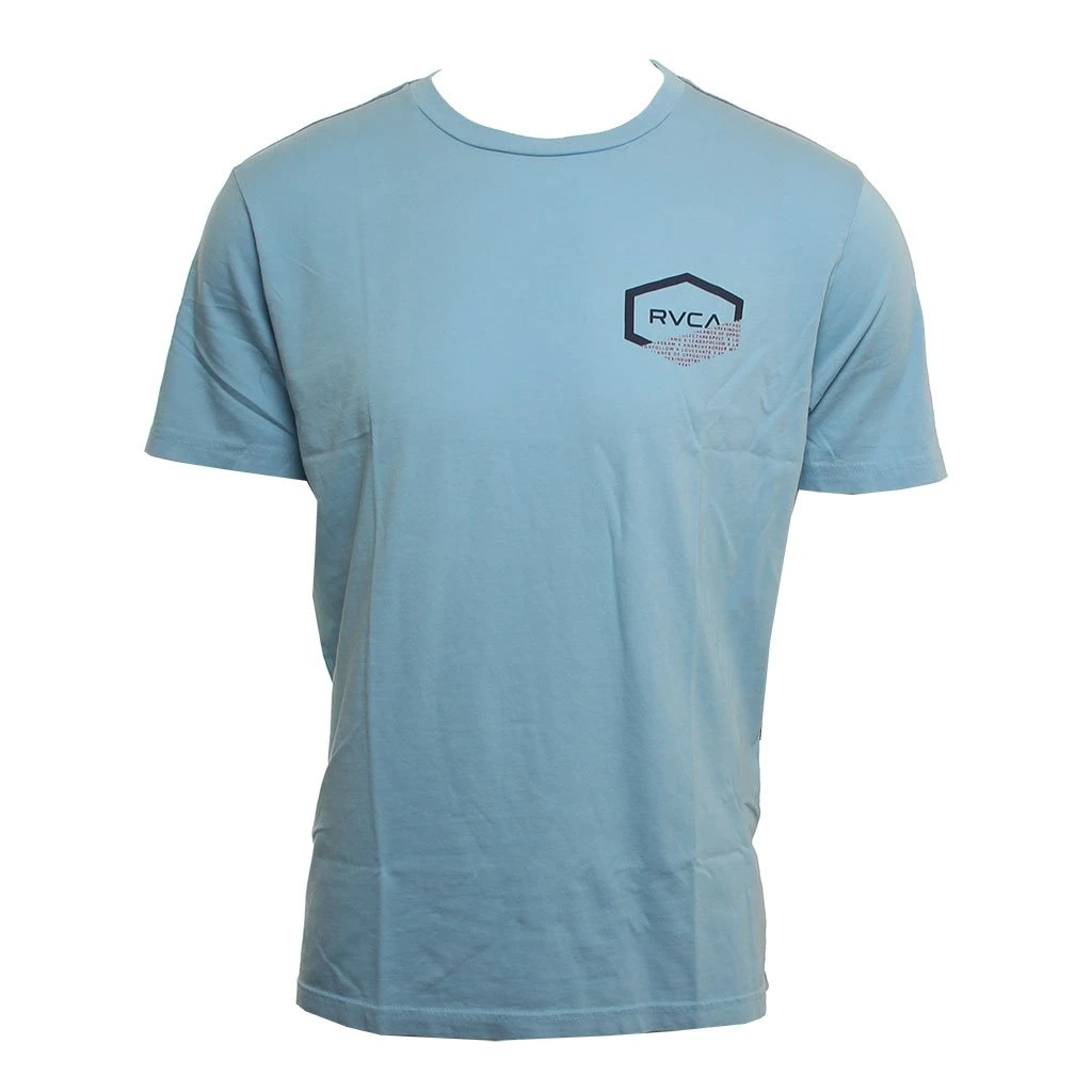 RVCA Fraction In Blue Shirt 3 RVCA Fraction In Blue Shirt