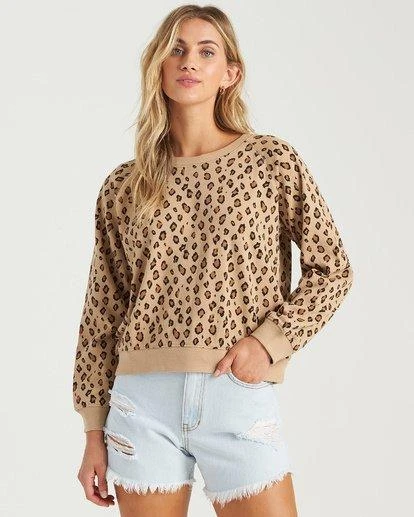 Billabong Sun Shrunk In Animal (Ani) Sweatshirt 3 Billabong Sun Shrunk In Animal (Ani) Sweatshirt