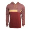 Rip Curl Surf Revival Hooded LS In Burgundy Shirt -Tide And Style HS1600731842