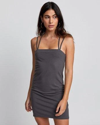 RVCA Grace In Gunmetal (Gnm) Dress 3 RVCA Grace In Gunmetal (Gnm) Dress