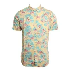 Rip Curl Acapulco In Yellow Woven Shirt