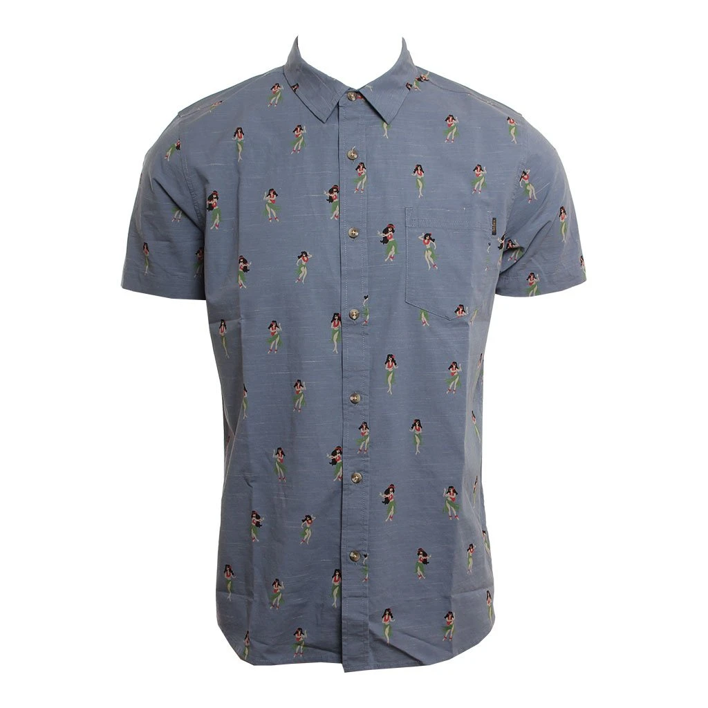 Rip Curl Ace In Blue Woven Shirt 3 Rip Curl Ace In Blue Woven Shirt