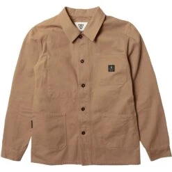 Vissla Shaper Core In Husk (Huk) Jacket