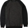 Billabong Balance Crew In Black Sweatshirt 2 Billabong Balance Crew In Black Sweatshirt -Tide And Style HS1604446155