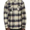 RVCA Emerson Flannel In Navy Blue (Nvy) Shirt -Tide And Style HS1604614729