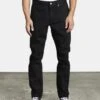 RVCA Denim Rockers Skinny Fit In Black -Tide And Style HS1604708973
