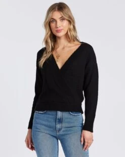 Billabong Carry On In Black Sweater