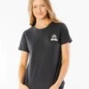 Rip Curl WoShark Bite Standard Tee Shirt In Phantom (Ph