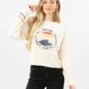 Rip Curl Ultimate Wave Crop Long Sleeve In White Shirt -Tide And Style HS1605298075