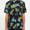 Volcom Solarizer In Navy Blue (Nvy) Woven Shirt 1 Volcom Solarizer In Navy Blue (Nvy) Woven Shirt -Tide And Style HS1606772550