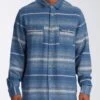 Billabong Offshore Long Sleeve Flannel In Blue Shirt -Tide And Style HS1607475058