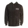 Mineral Wash Hooded In Black Sweatshirt -Tide And Style HS1607646801