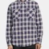 RVCA Thatll Work Flannel In Blue Shirt 1 RVCA Thatll Work Flannel In Blue Shirt -Tide And Style HS1608409783