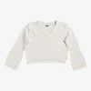 Roxy Do You Good VNeck Jumper In White Sweater -Tide And Style HS1608759395