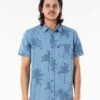 Rip Curl Mason Ho In Light Blue Woven Shirt 1 Rip Curl Mason Ho In Light Blue Woven Shirt -Tide And Style HS1610064081