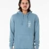 Rip Curl Search Icon Hood In Blue Sweatshirt 1 Rip Curl Search Icon Hood In Blue Sweatshirt -Tide And Style HS1610066438